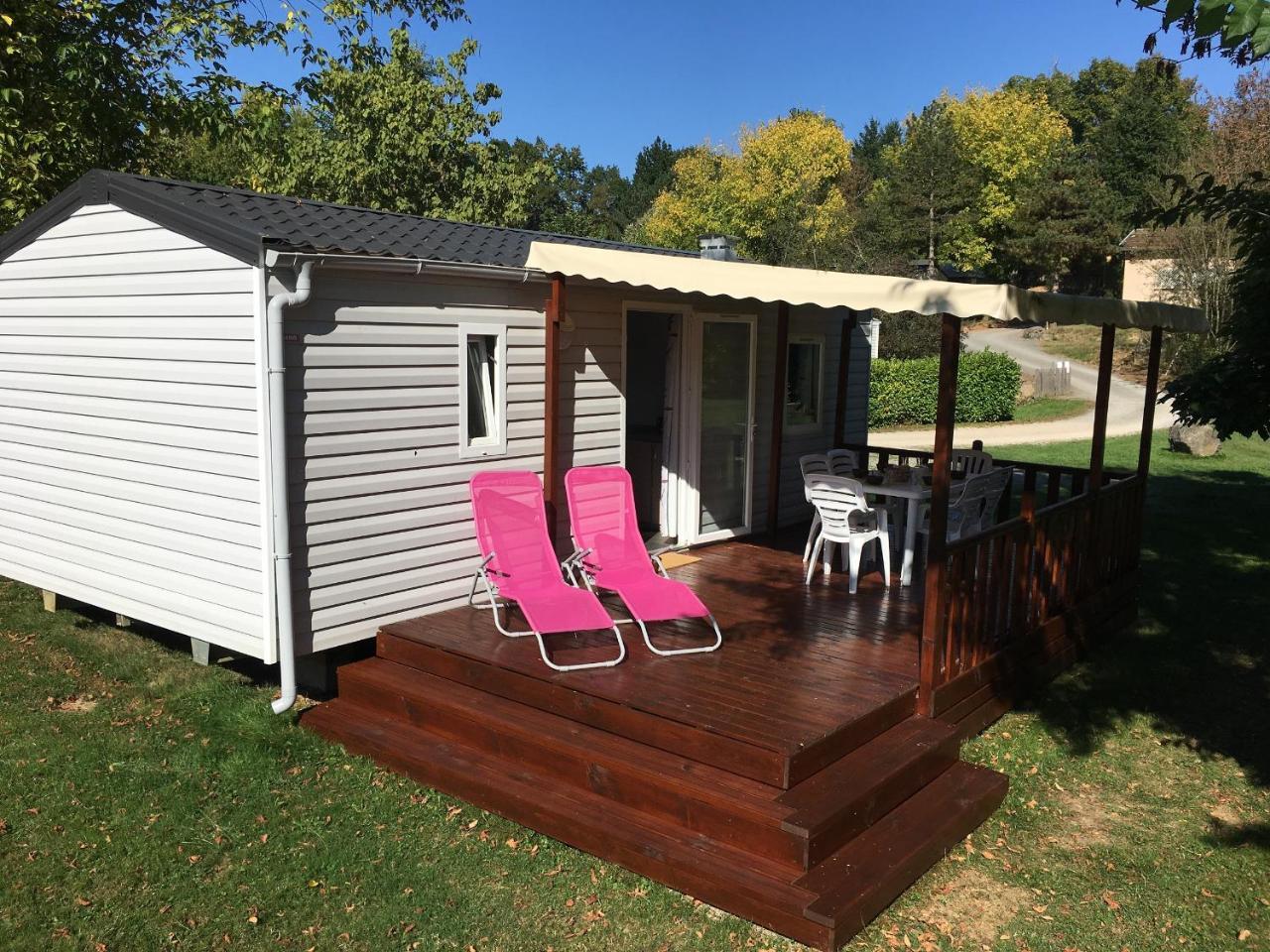 Camping 3 Etoiles - Piscine Chauffee - Vue Montagne 생지롱 외부 사진
